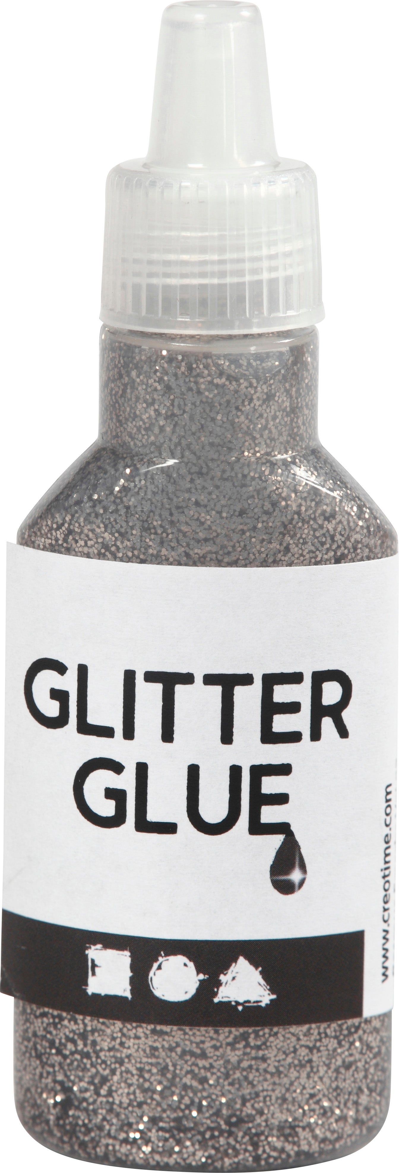 Glitterlim silver & guld