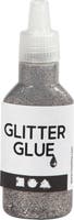 Glitterlim 25 ml silver