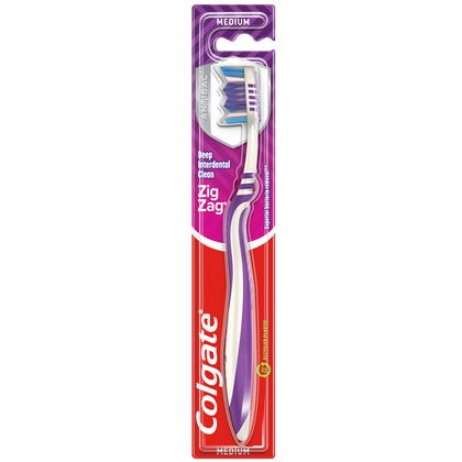 Tandborste Colgate Zig Zag Medium