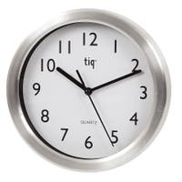 Väggklocka Ø 20 cm aluminium