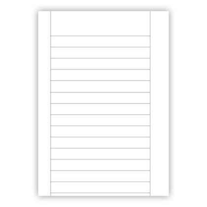 Arbets- / Provskrivningsblad A4 500/fp