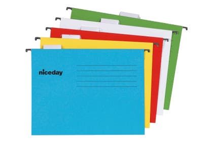 Hängmapp Niceday A4 röd 25 st/fp