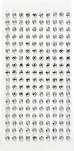 Rhinestones 5mm silver 144/fp