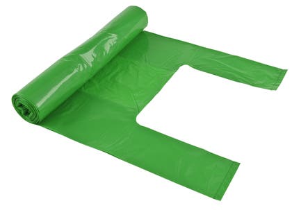 Soppåse 30 liter 35 my grön 25/rl