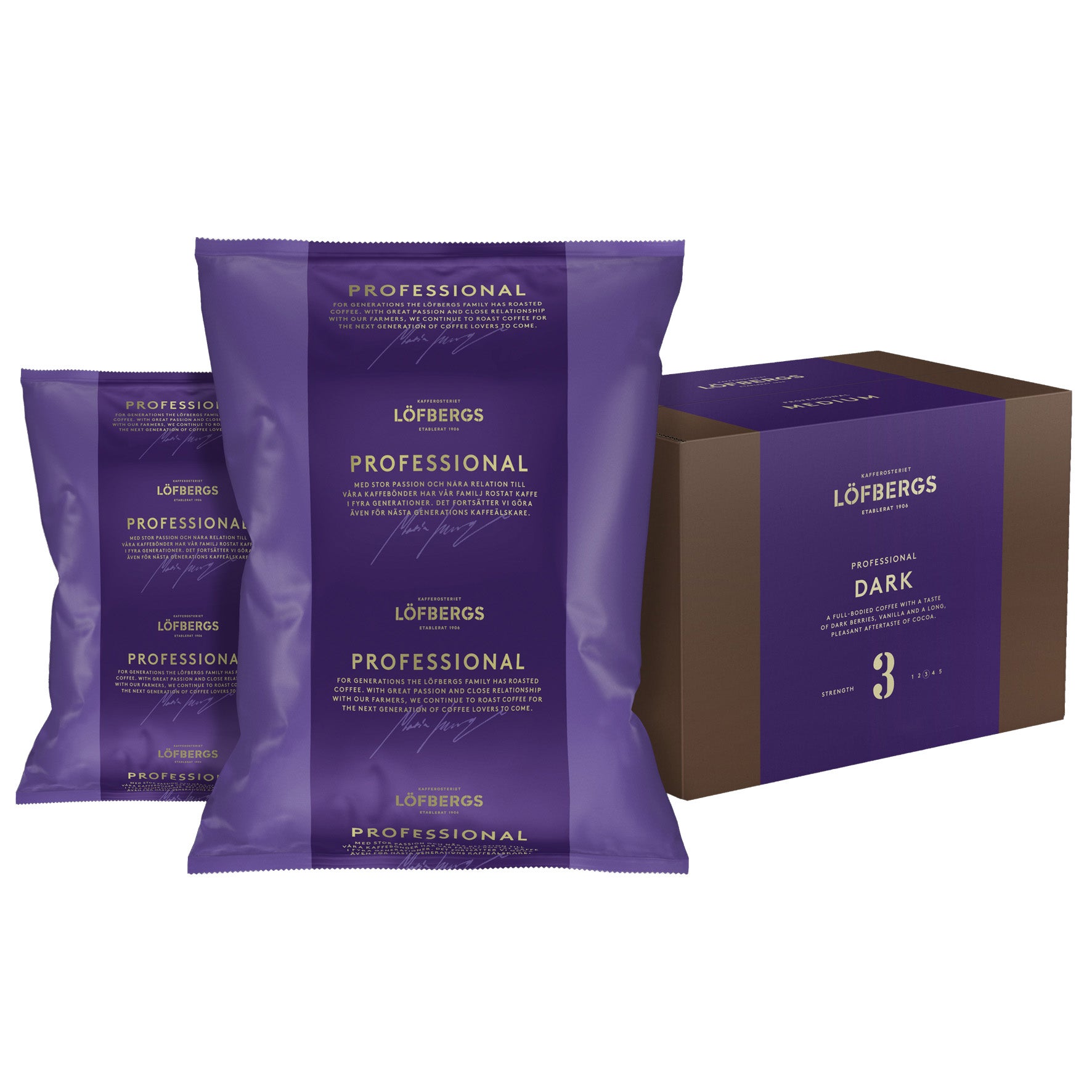 Kaffe Löfbergs Professional Mörkrost 48x125g
