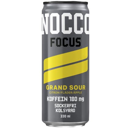 Energidryck Nocco Grand Sour 33 cl inkl pant