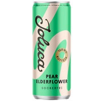 Funktionsdryck Joluca Pear Elderflower 33 cl inkl pant