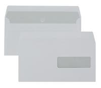 Kuvert S65 H2 fukthäftande vit 50 st/fp