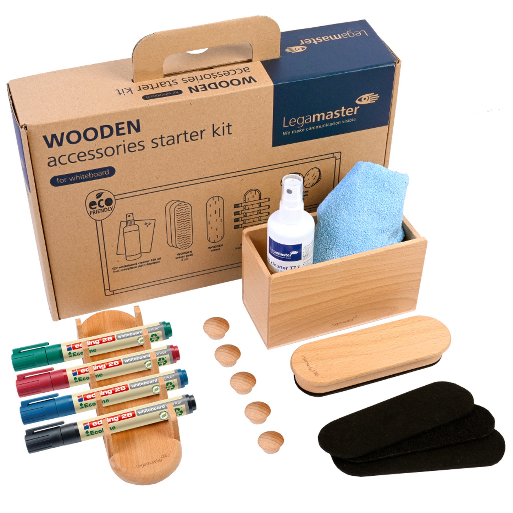 Whiteboard tillbehörsset FSC 17-delar