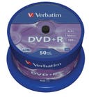 DVD+R Verbatim 16x 50 st/fp