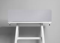 Bordsskärm Edge 1600 x 400 mm ljusgrå