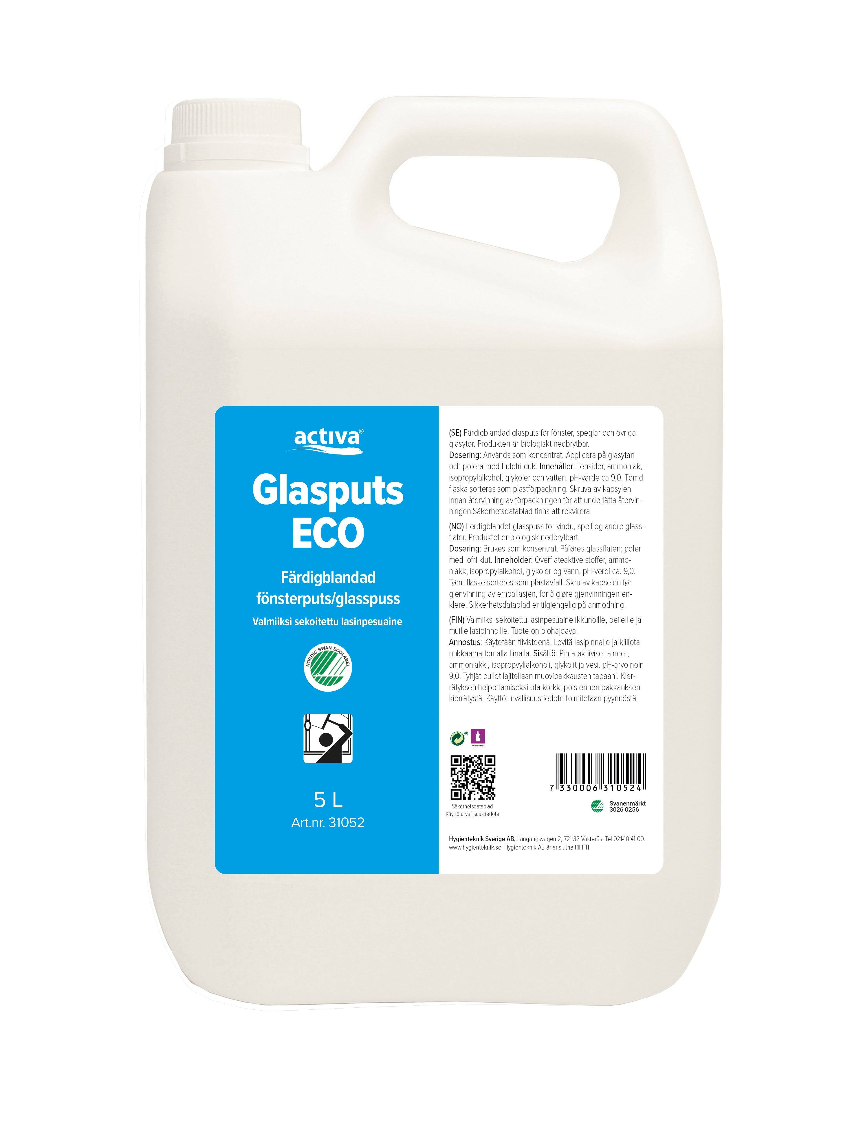 Glasputs Eco 5 liter