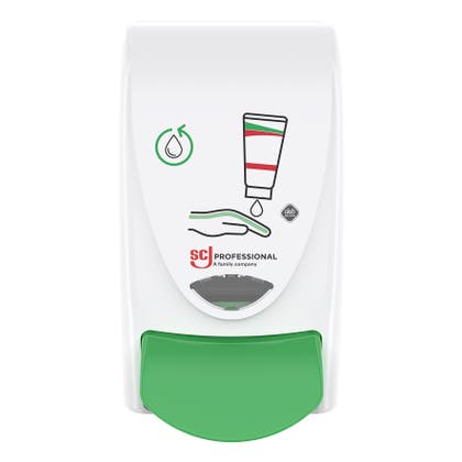 Dispenser arbetskräm 1 liter vit