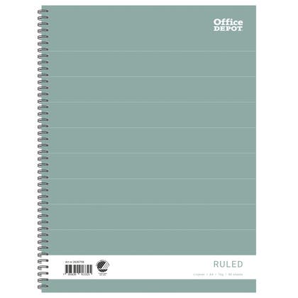 Kollegieblock A4 80blad 70g Linjerat