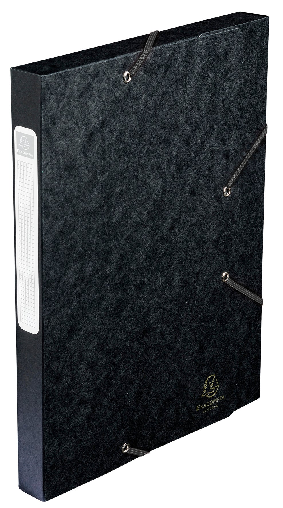 Dokumentbox Exacompta A4 med snoddar