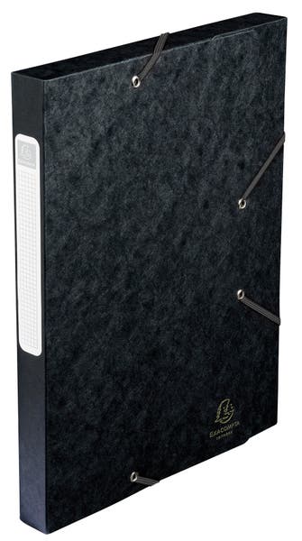 Dokumentbox Exacompta A4 med snoddar