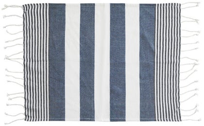 Hamam handduk 50x70 cm blå