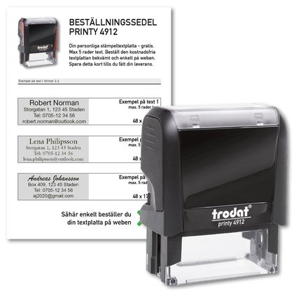 Beställningsstämpel Trodat 4912