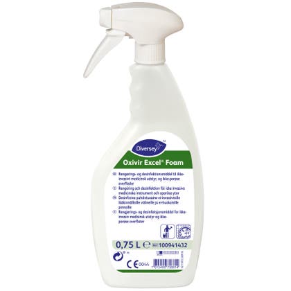 Rengörings- och desinfektionsmedel OXIVIR Excel Foam 0,75 liter