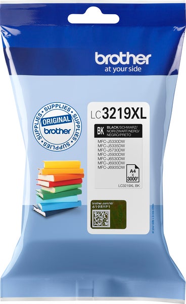 Bläck Brother LC-3219XLBK Svart