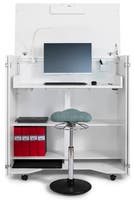 Arbetsplats Cubic komplett vit.