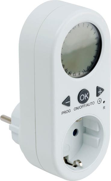 Digitaltimer klocka 24h jordad