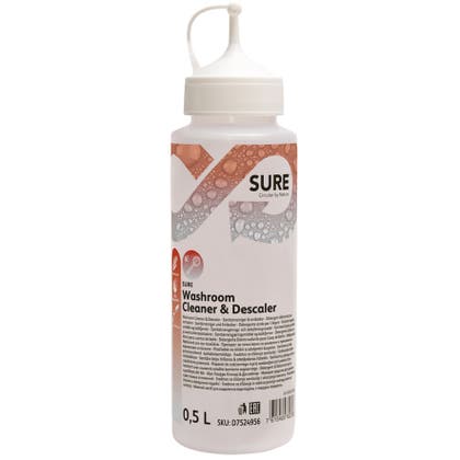 Appliceringsflaska till SURE Washroom Cleaner & Descaler 500 ml