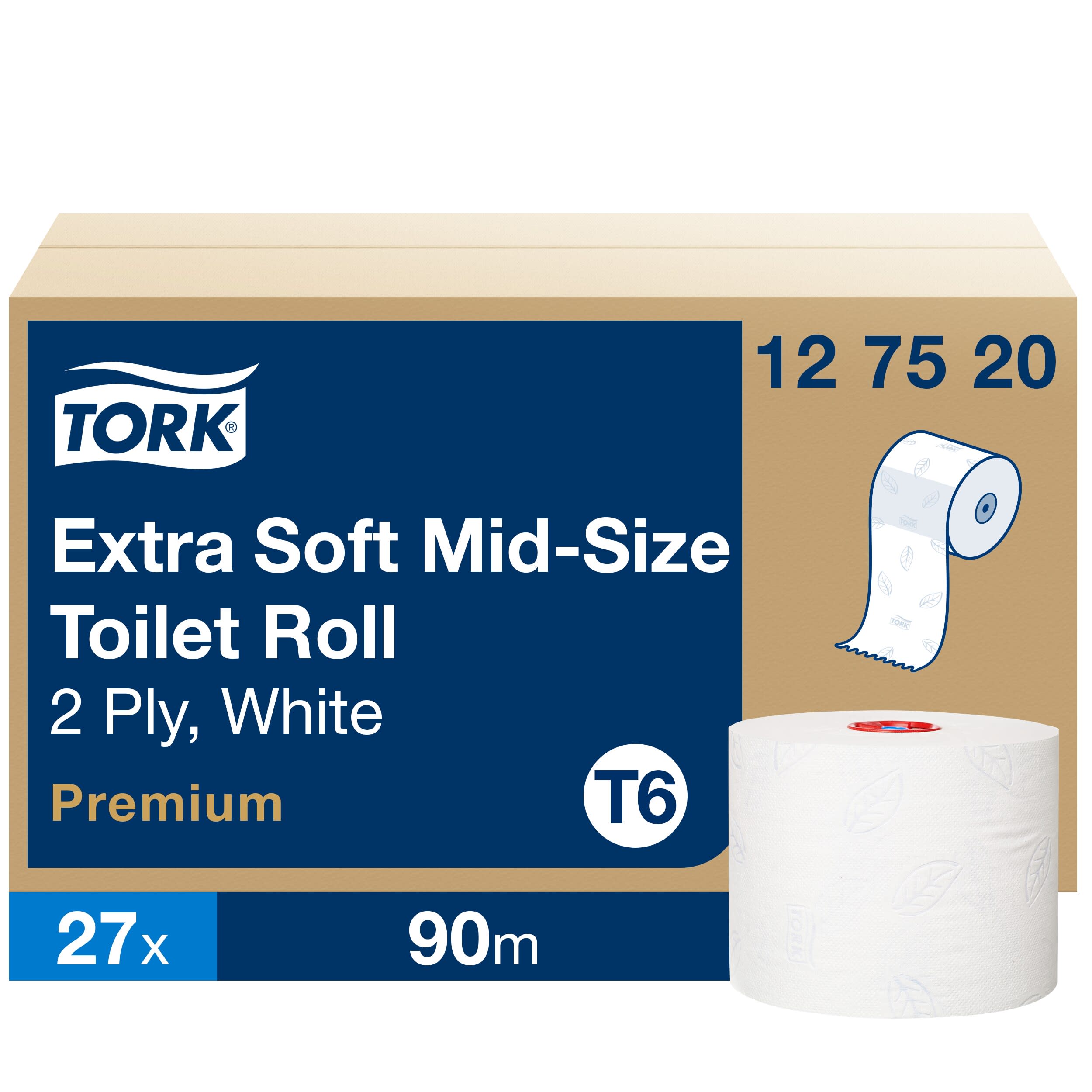 Toalettpapper Tork Mid-size T6 27 rullar