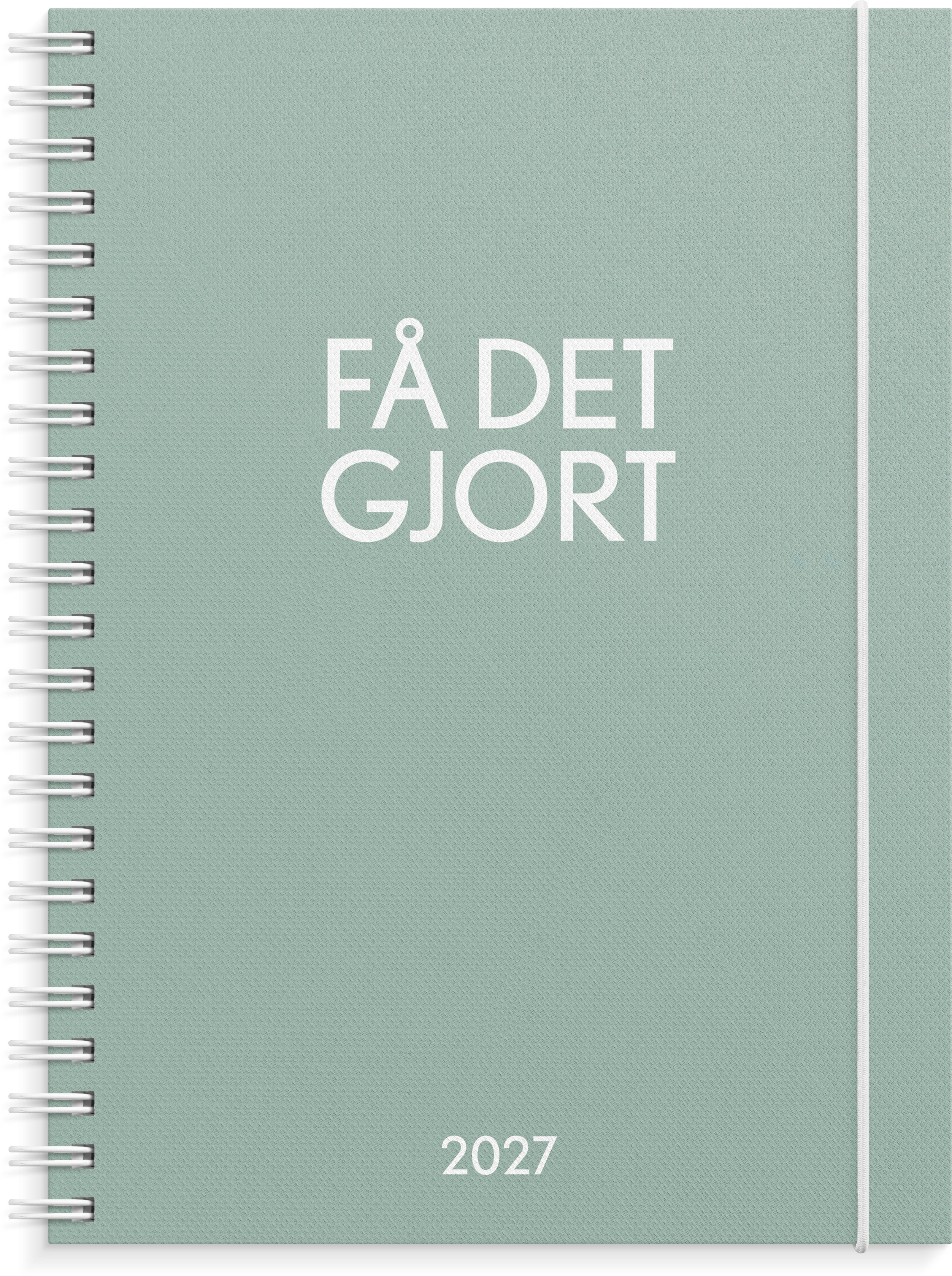 Kalender Få det gjort 2027 grön Burde