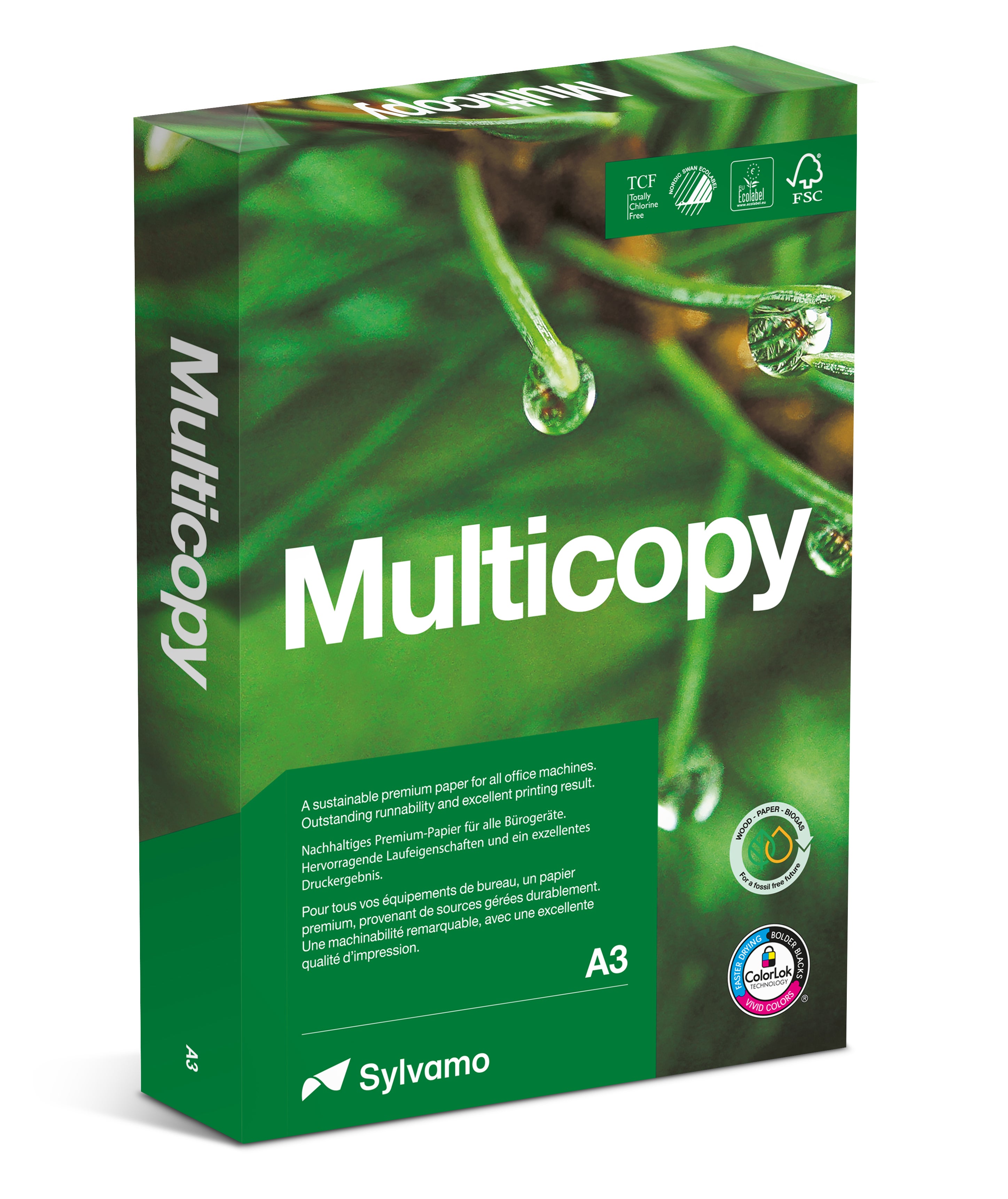 Kopieringspapper Multicopy A3 160g 250/pkt