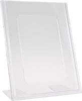 Skyltställ A6 L-fot transparent