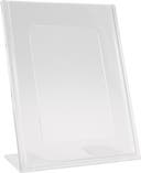 Skyltställ A6 L-fot transparent