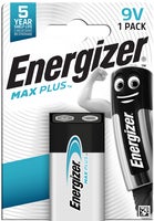 Batteri Max Plus Alkaliskt 9V 6LR61 1-pack