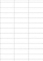 Hyllkantsetiketter på ark 70x25,4 mm 33 st/ark 500 ark/kt