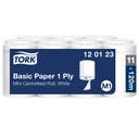 Papper Tork Basic M1 vit 11 rullar