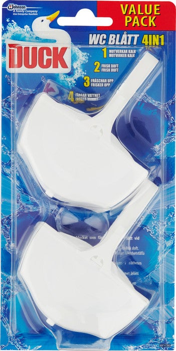 Toalettrengöring WC Duck WC Blått 2-pack