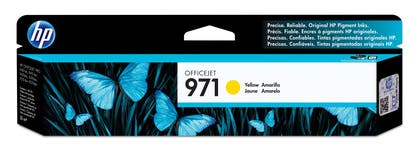 Bläckpatron HP No 971 CN624AE Gul