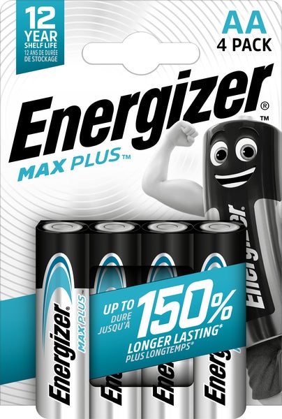 Energizer Batteri Max Plus Alkaliskt AA