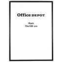 Ram 70 x 100 cm Svart