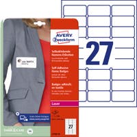 Etikett L4784 namnskylt 540/fp