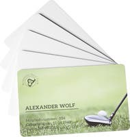 Plastkort Duracard Light 100 st/fp vit