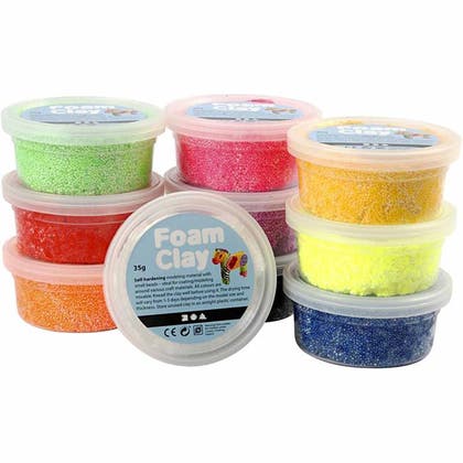 Lera Foam Clay 10-pack