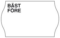 Etikett "Bäst Före" 26x16 6/fp