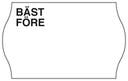 Etikett "Bäst Före" 26x16 6/fp