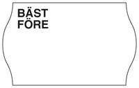Etikett "Bäst Före" 26x16 6/fp