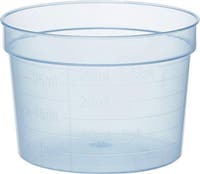 Medicinbägare bred blå 30ml