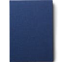 Anteckningsbok Tyg A5 Linjerad Blå