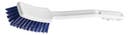 Borste med långt skaft blå