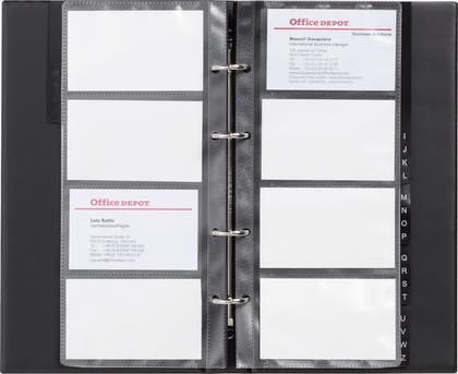 Visitkortspärm A–Z