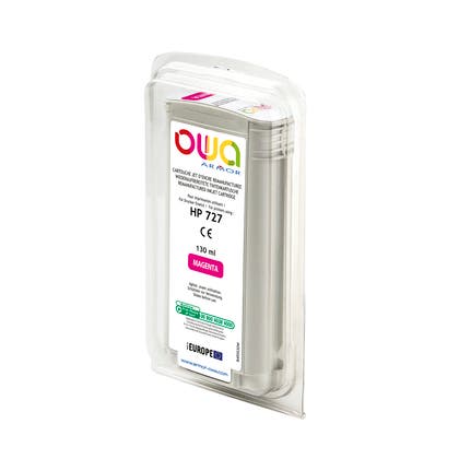Bläckpatron OWA 727 magenta 130 ml